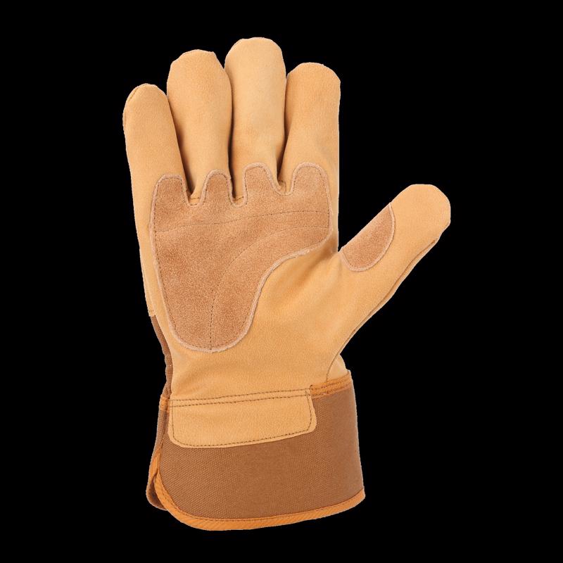 Carhartt Men's Indoor/Outdoor Work Gloves Brown L 1 pair