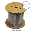 Ironridge 0.0453 in. H X 2640 ft. L Galvanized Steel Electric Fencing Silver