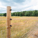 Ironridge 0.0453 in. H X 2640 ft. L Galvanized Steel Electric Fencing Silver