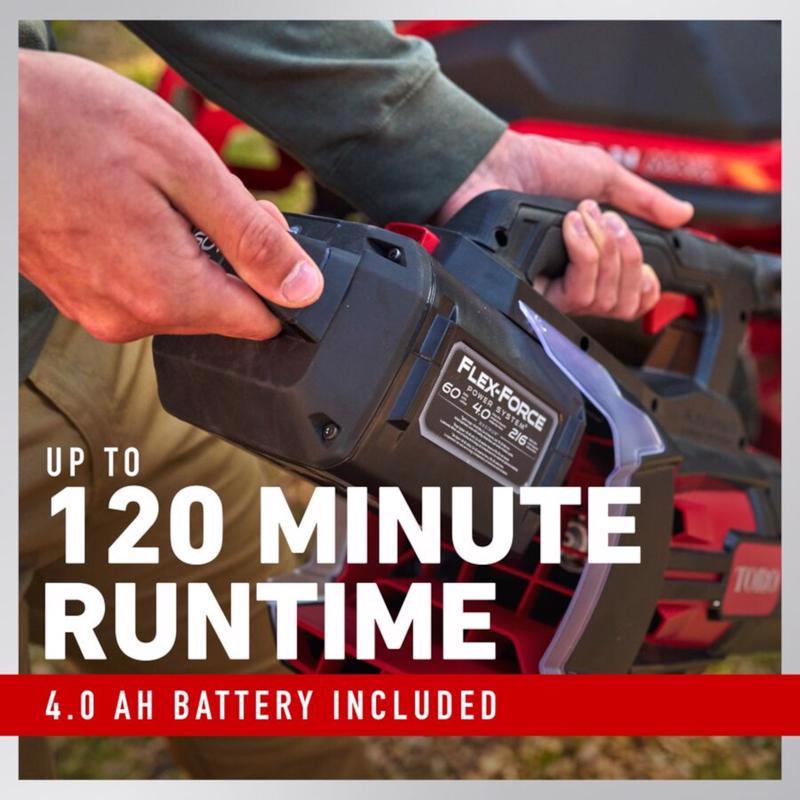 Toro 51827 165 mph 900 CFM 60 V Battery Handheld Leaf Blower Kit (Battery & Charger)