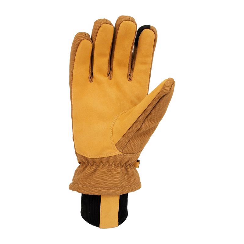 Carhartt Men's Indoor/Outdoor Winter Work Gloves Brown M 1 pair