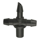 Rain Bird 1/4 in. Barbed Drip Irrigation Tee 1 pk