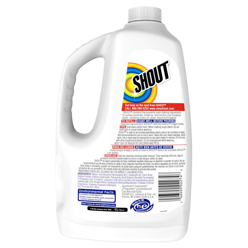 Shout Original Scent Stain Remover Liquid 60 fl. oz. 1 pk