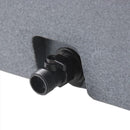 Algreen Products Madison Charcoal 49 gal Rain Barrel Polyethylene