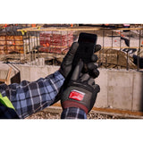 Milwaukee Smartswipe Men's Glove Anti-Vibration Gloves Black/Red M 1 pk