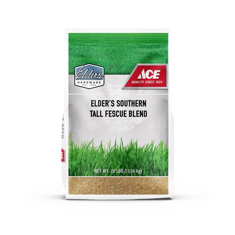 Ace Elder's Southern Tall Fescue Grass Sun or Shade Grass Seed 25 lb