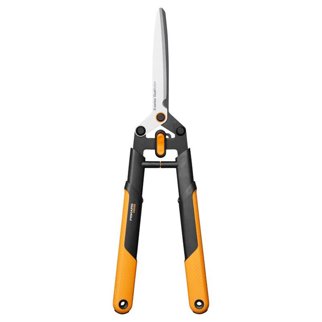 Fiskars Dual Action Stainless Steel Hedge Shears