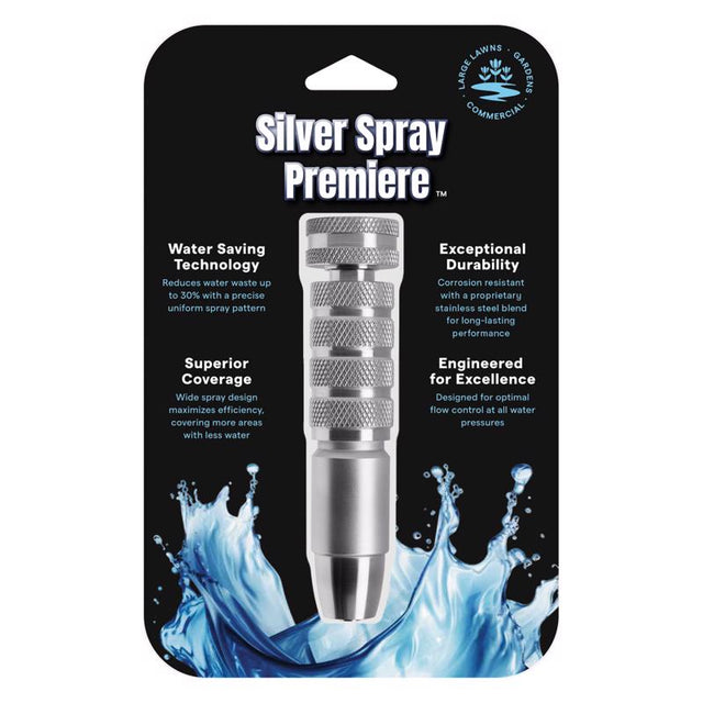 Silver Spray Premiere Adjustable Stainless Steel Spray Nozzle