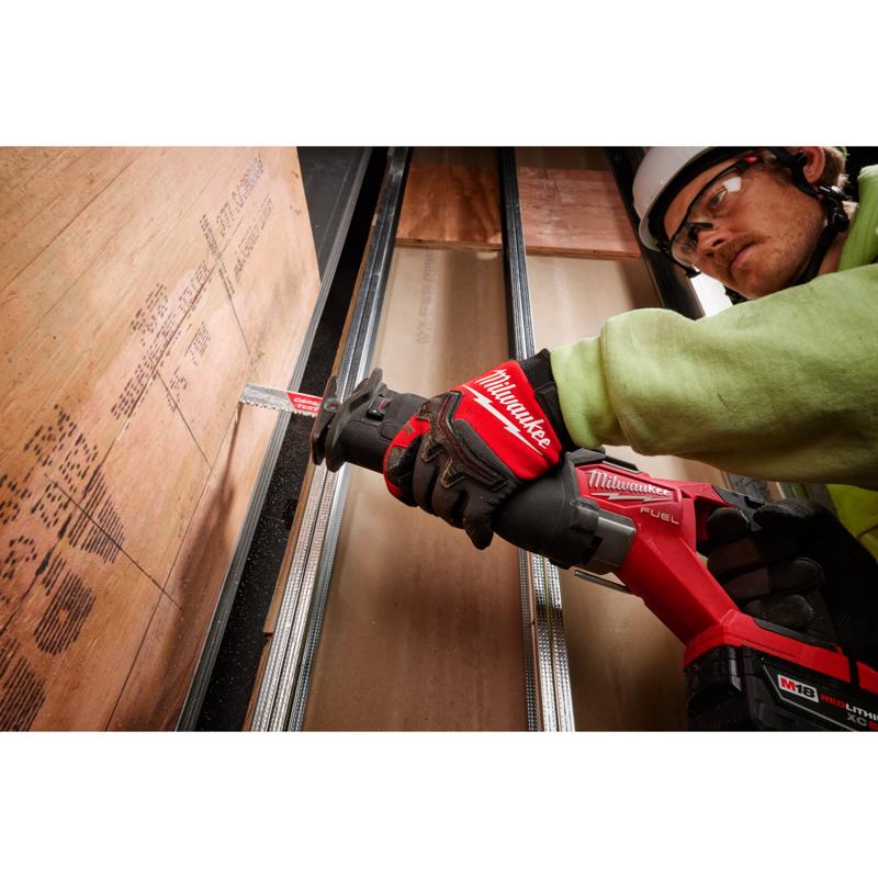 Milwaukee Men's Outdoor Work Gloves Black/Red M 1 pair