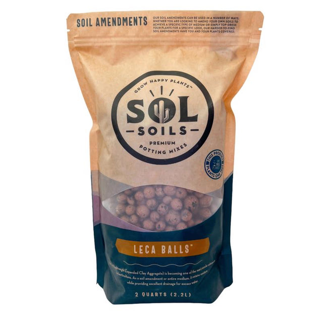 Sol Soils Flower and Plant Leca Balls 2 qt