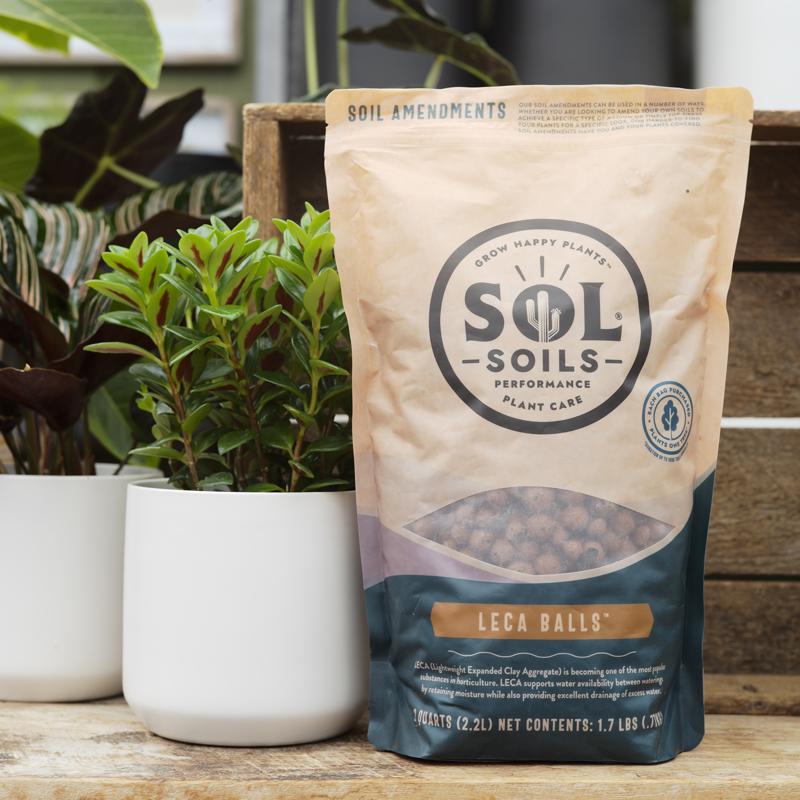 Sol Soils Flower and Plant Leca Balls 2 qt
