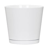 L&G Solutions 5.7 in. H X 6 in. W X 6 in. D X 6 in. D Resin Planter White