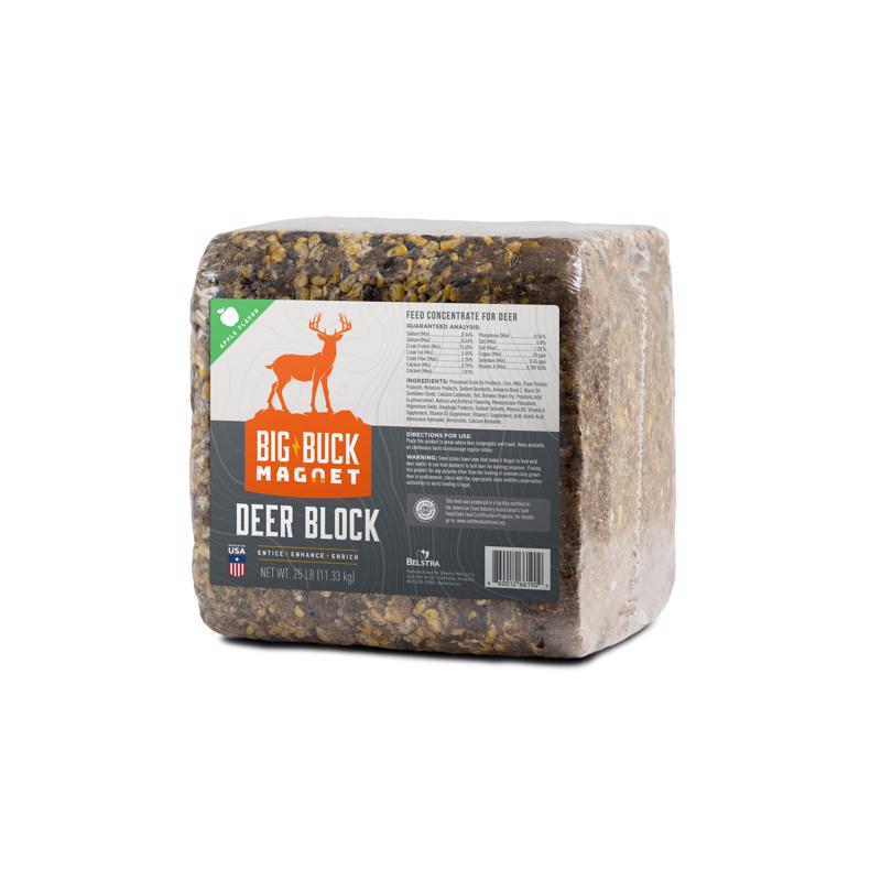 Big Buck Magnet Feed Block For Deer 25 lb