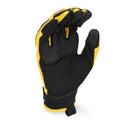 DEWALT Unisex Indoor/Outdoor Mechanic Mechanic's Glove Black/Yellow M 1 pair