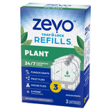 Zevo Indoor Plant Trap Refill 3 pk