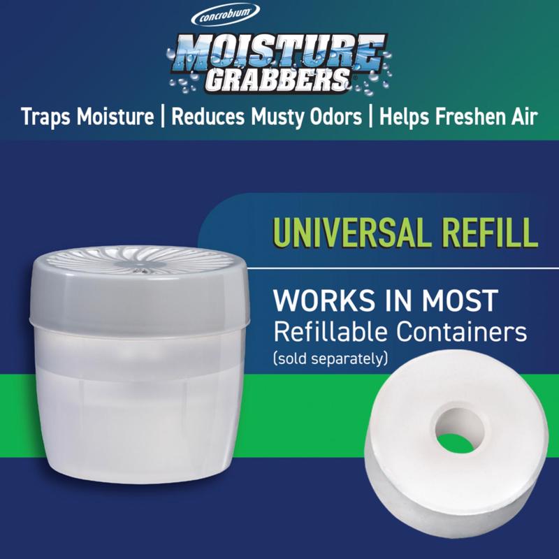 Concrobium Moisture Grabbers Refill Moisture Absorber 12.3 oz