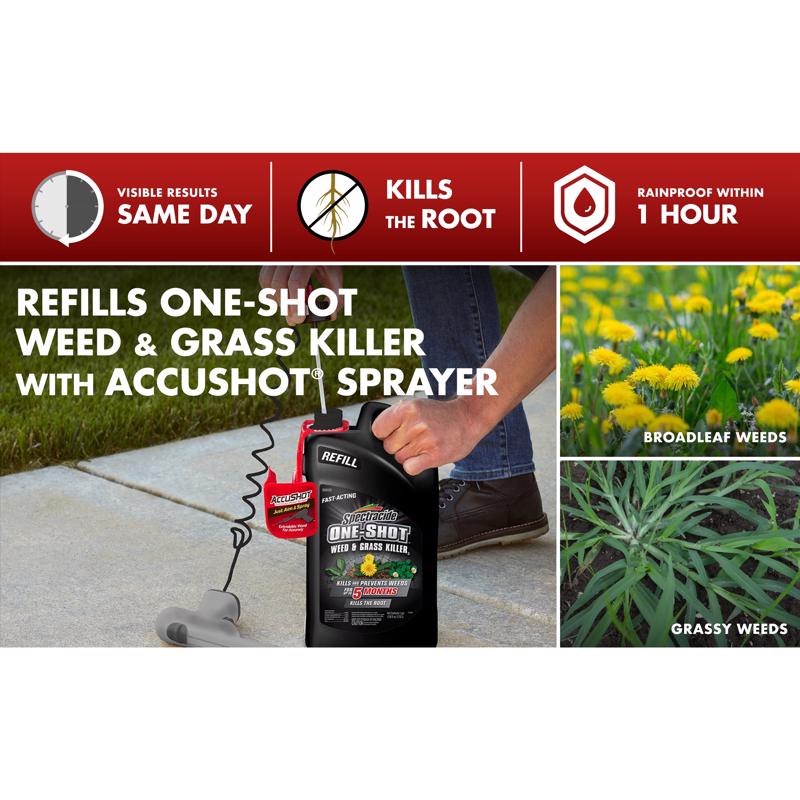 Spectracide Weed and Grass Weed and Vegetation Killers Concentrate 1 gal