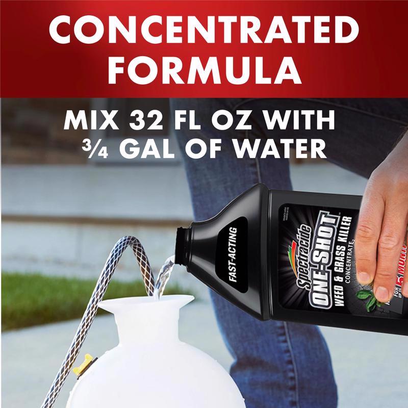 Spectracide One Shot Lawn and Weed Weed and Vegetation Killers Concentrate 32 oz