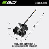 EGO Power+ CTA9520 9 in. Cultivator Attachment