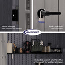 Suncast 7 ft. x 4 ft. Resin Standard Storage Shed with Floor Kit