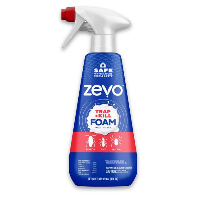 Zevo Trap & Kill Foam Crawling Insect Killer Spray 12 fl. oz.