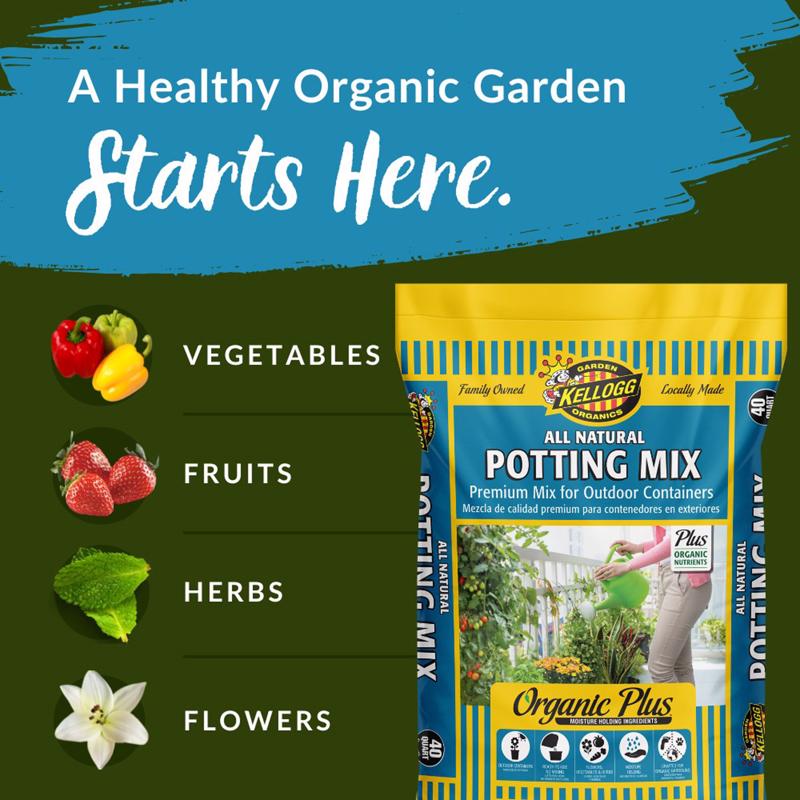 kellogg indoor potting mix Kellogg Organic All Purpose Potting Mix 40 qt – Factory Hardware Store