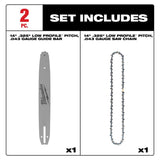 Milwaukee Bar and Chain Combo