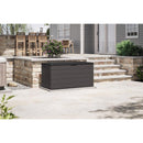 Suncast 58 in. W X 29 in. D Charcoal Plastic Deck Box 170 gal