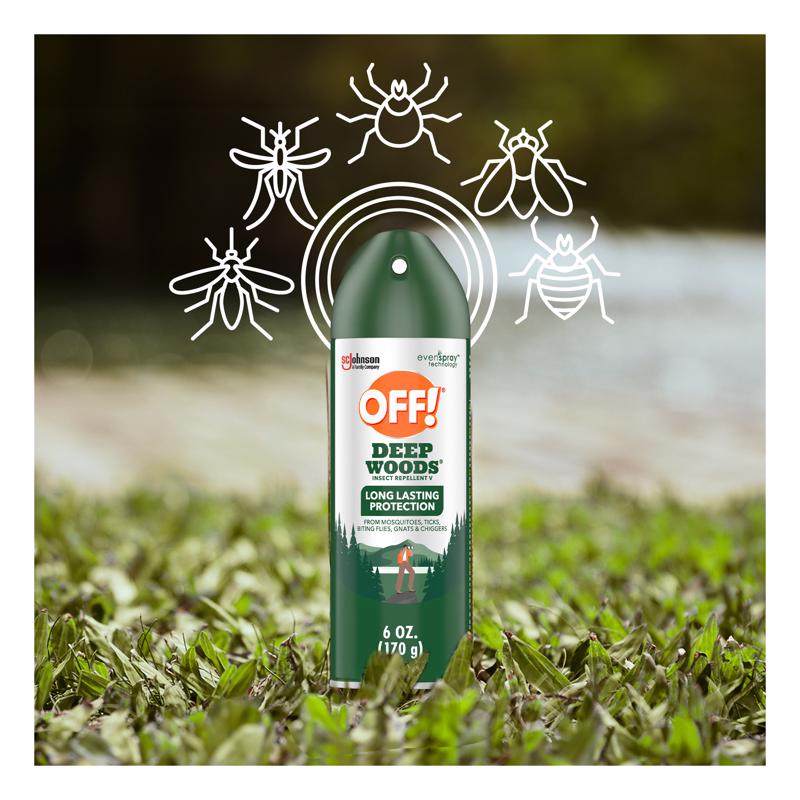 OFF! Deep Woods Insect Repellent For Mosquitoes/Other Flying Insects 12 oz