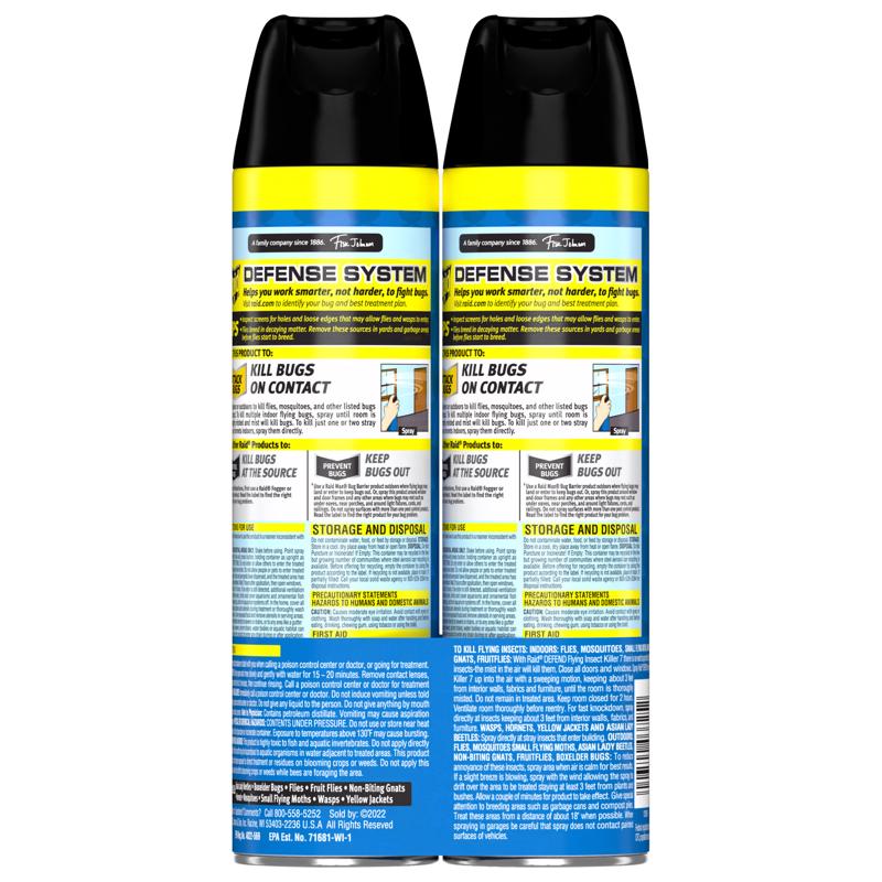 Raid Flying Insect Killer Aerosol 20 oz