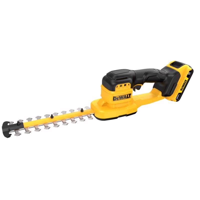 DeWalt DCHT823B 8 in. 20 V Battery Hedge Trimmer Kit (Battery & Charger)