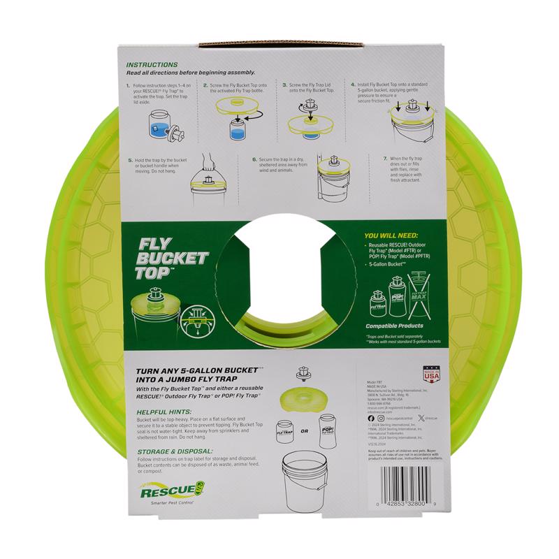 RESCUE! Bucket Top Fly Trap