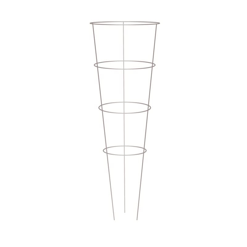 Glamos Wire 42 in. H X 14 in. W Gray Metal Plant Support