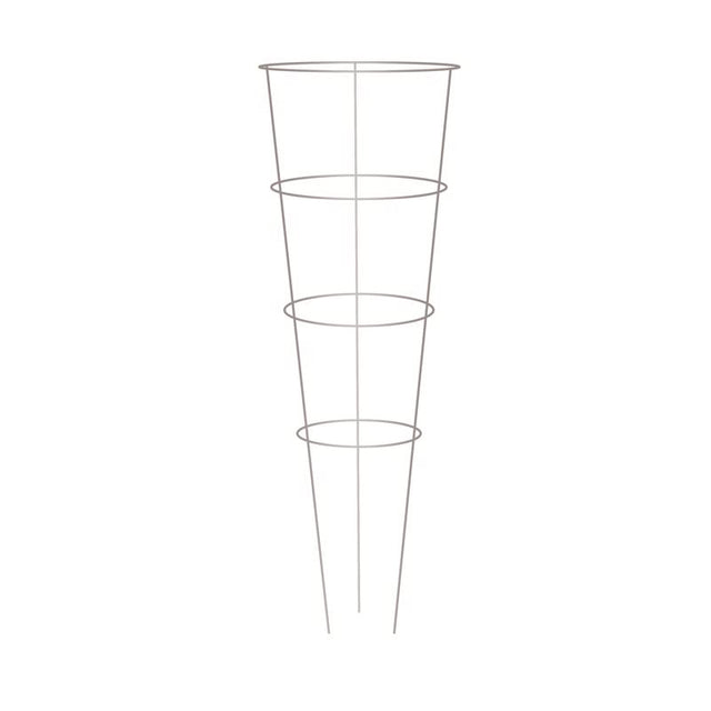 Glamos Wire 42 in. H X 14 in. W Gray Metal Plant Support