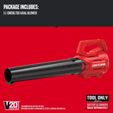 Craftsman CMCL700B 90 mph 340 CFM 20 V Battery Handheld Leaf Blower Tool Only
