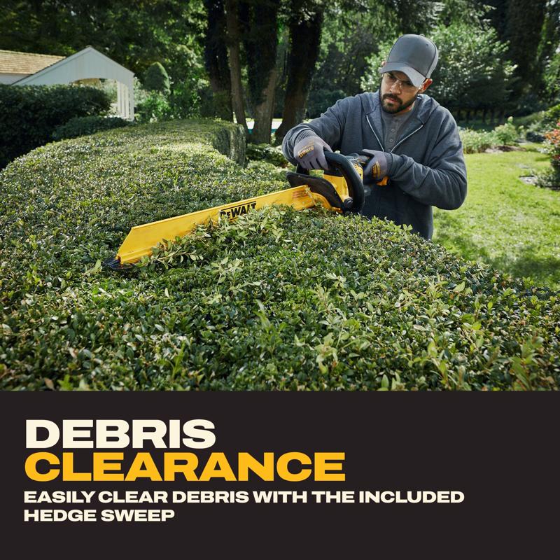 DeWalt XR DCHT826P1 24 in. 20 V Battery Hedge Trimmer Kit (Battery & Charger)