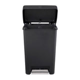 Rubbermaid 13 gal Charcoal Resin Trash Can