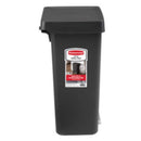 Rubbermaid 13 gal Charcoal Resin Trash Can