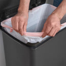 Rubbermaid 13 gal Charcoal Resin Trash Can