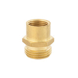Ace 3/4 in. MHT x 1/2 in. FPT in. Brass Threaded Male/Female Hose Adapter