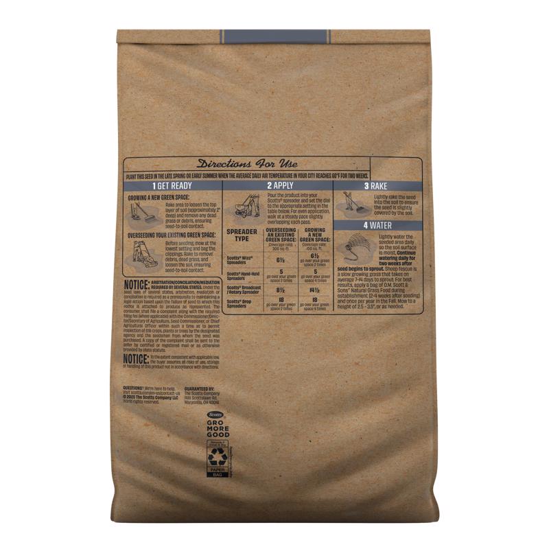 O.M. Scott & Sons Assorted Full Sun/Light Shade Fertilizer/Seed/Soil Improver
