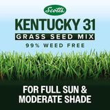 Scotts Kentucky 31 Full Sun/Light Shade Grass Seed Mix