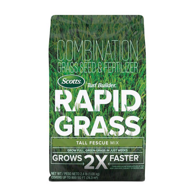 Scotts Turf Builder Tall Fescue Grass Sun or Shade Grass Seed and Fertilizer