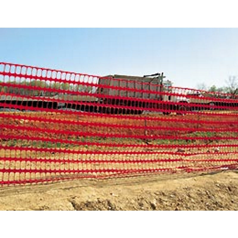 Tenax Guardian 4 ft. H X 50 ft. L Polyethylene Safety Fence Orange