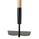 Home Plus+ Steel Garden Hoe 48 in. Wood Handle