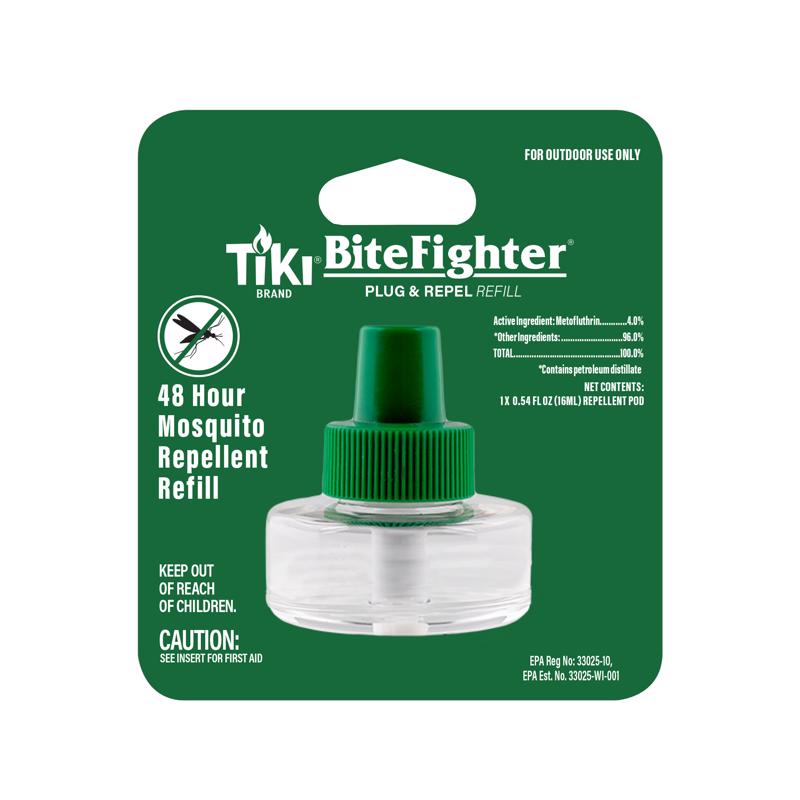 TIKI Insect Repellent Refill Liquid For Mosquitoes 0.54 fl. oz.