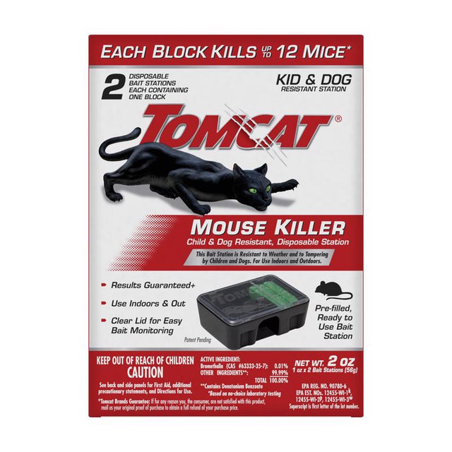Tomcat Bait Station Blocks For Mice
