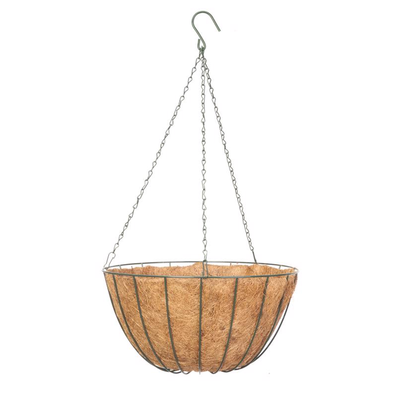 PLANTER HANG W/LINR14"GR