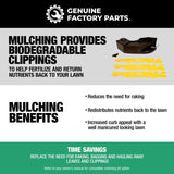Genuine Factory Parts 46 in. Mulching Mulch Kit For Riding Mowers 1 pk