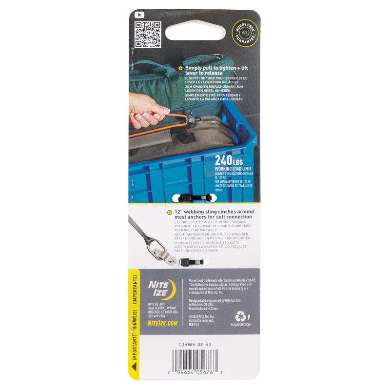 Nite Ize CamJam Cast Aluminum Cord Tightener